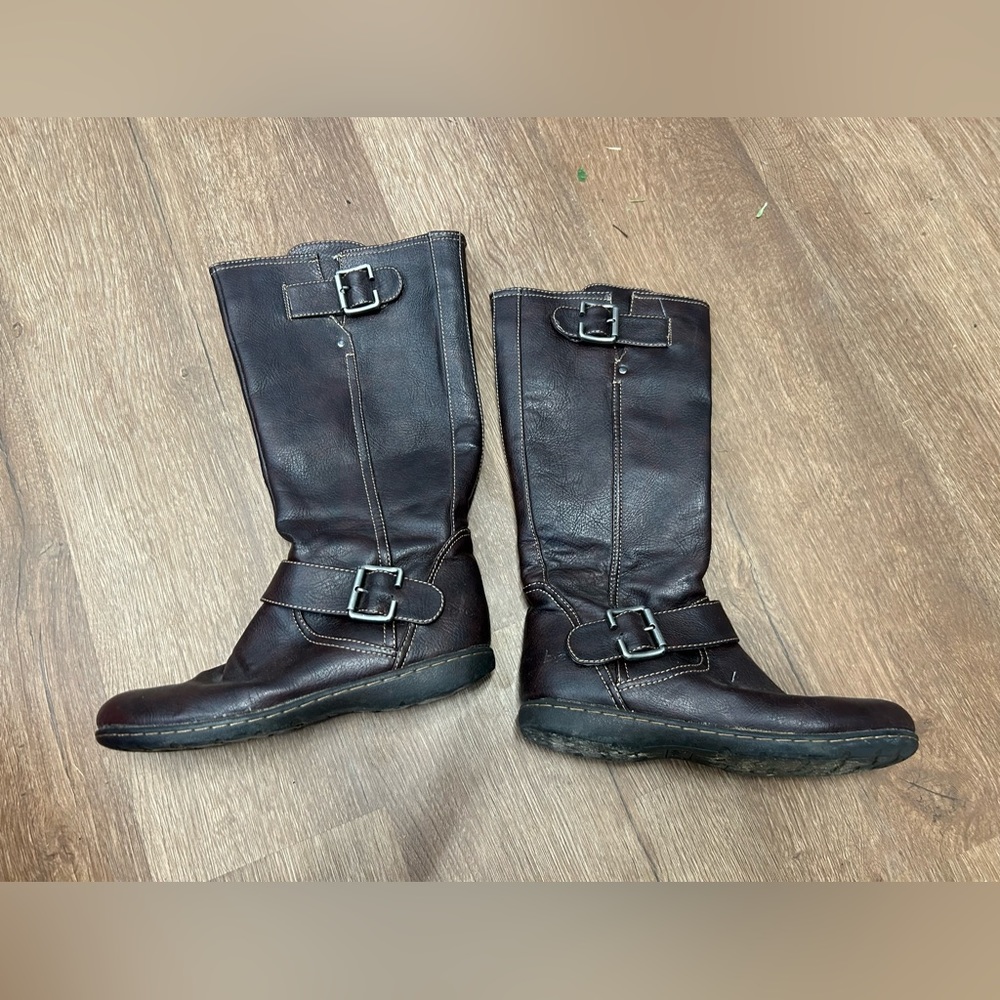 B.O.C Kids Brown Boots Size 4